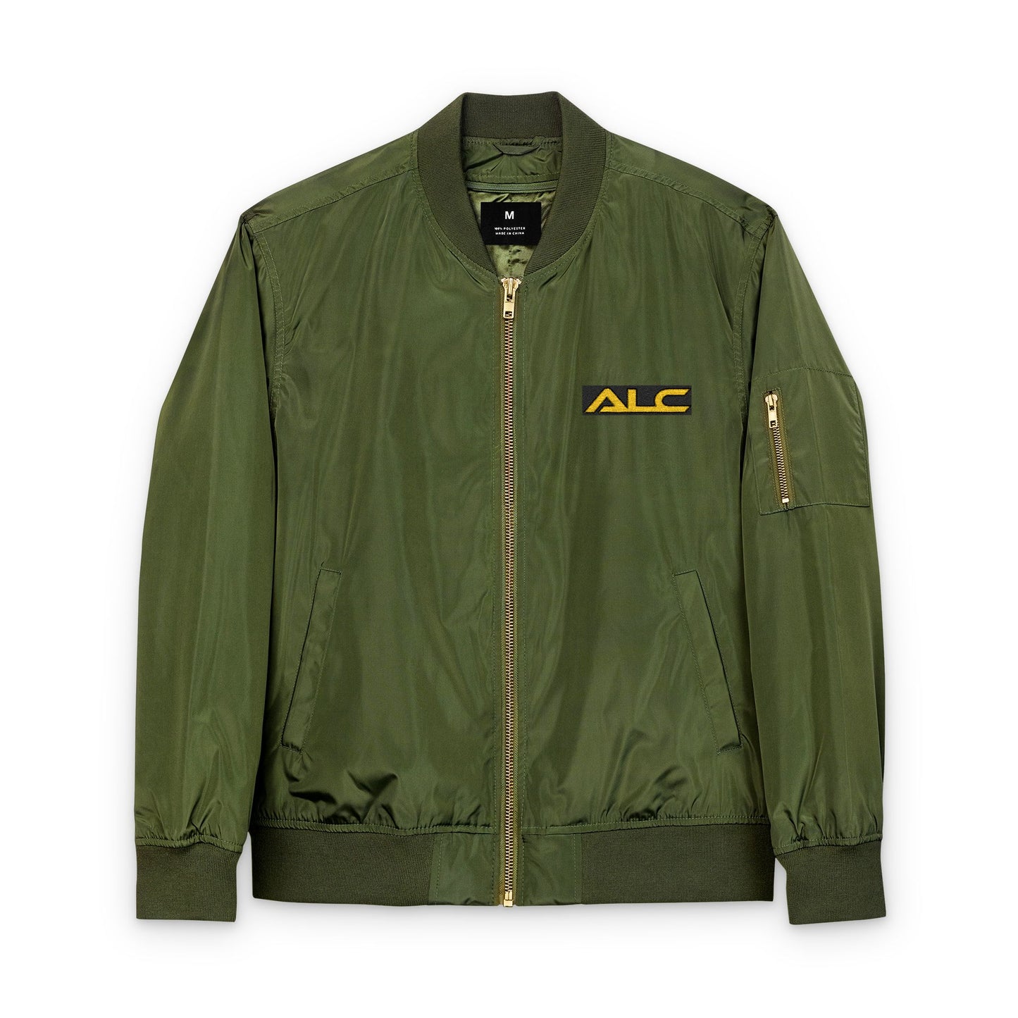 Embroidered Bomber Jacket