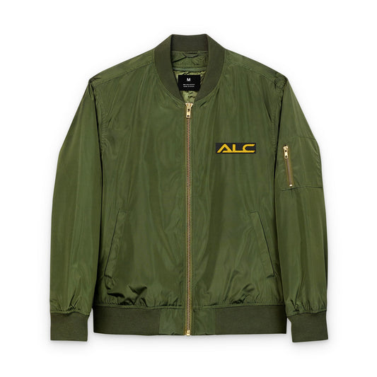 Embroidered Bomber Jacket